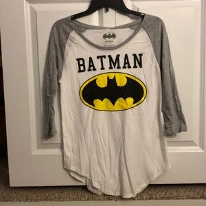 Batman, quarter length sleeve shirt!